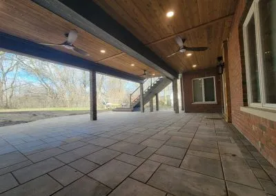 second story deck and patio cover build