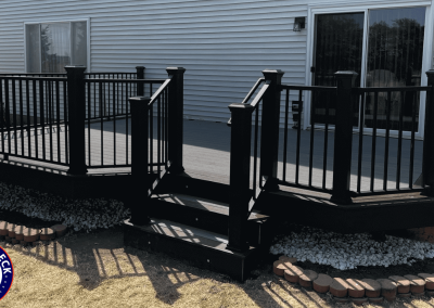 composite deck and railing